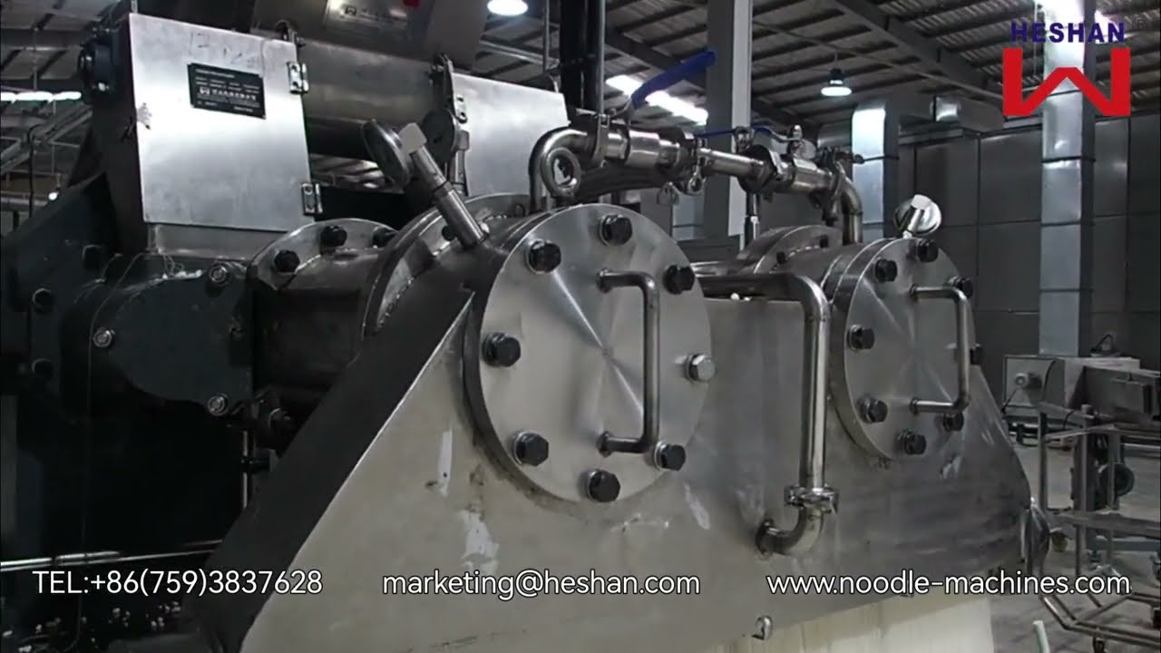 Heshan Noodle Machinery for Wheat Ramen and Rice Noodle ...