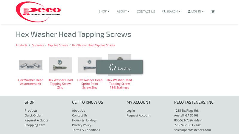 Hex Washer Head Tapping Screws