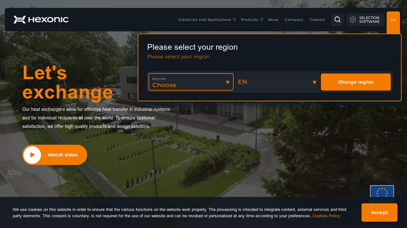 HEXONIC Heat Exchangers