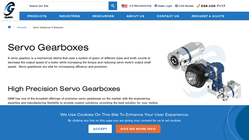 High Precision Servo Gearboxes