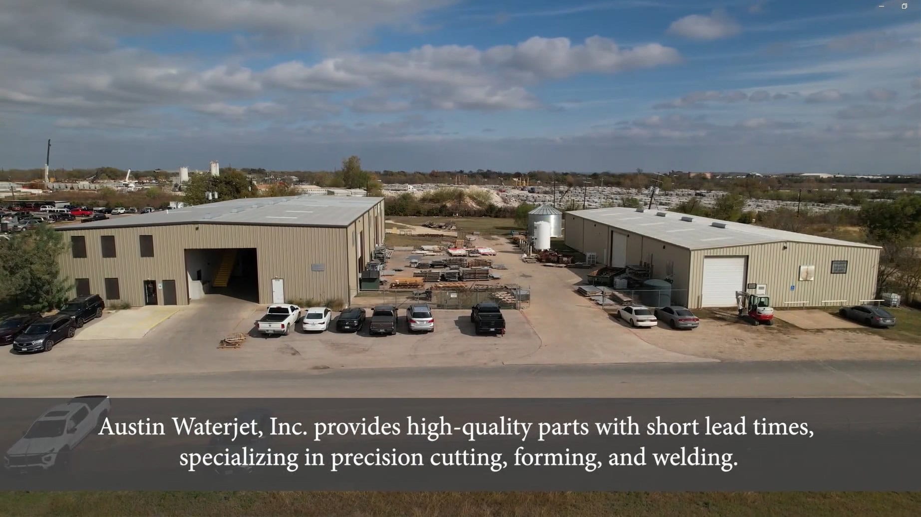 High Pressure Water Jet and CNC Cutting in Austin, TX