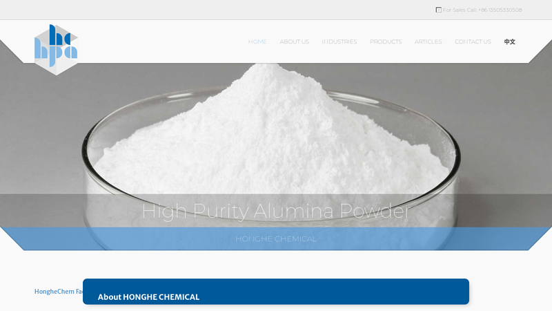 High Purity Alumina