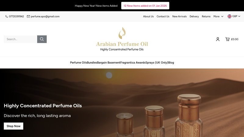 High Quality Concentrated Arabian Perfume Oil, Attars, niche and ...