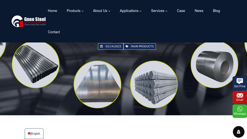 High Quality Galvanized Steel Bar