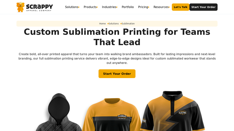 High-Quality Sublimation Printing for Field Staff custom t-shirts