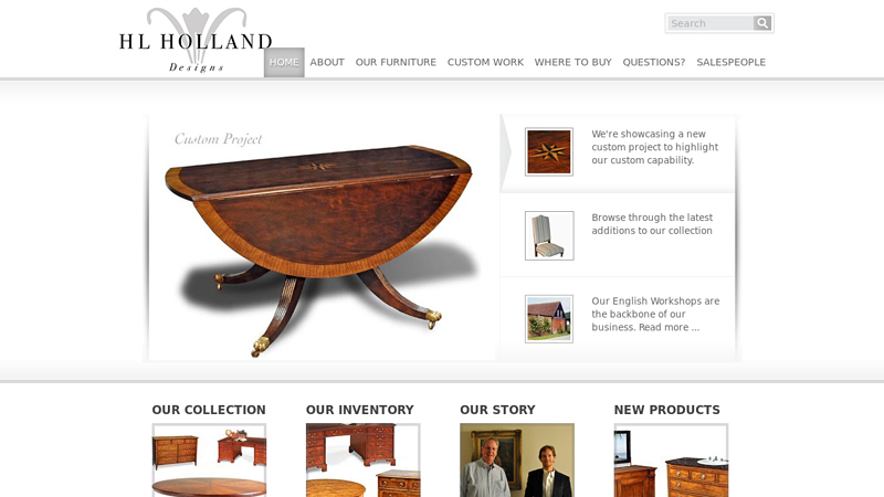 HL Holland Antique Reproduction Furniture