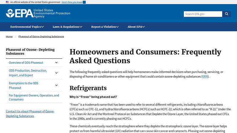 Homeowners and Consumers: Frequently Asked Questions