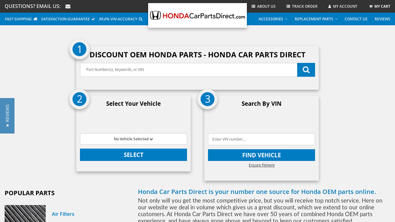 Honda Car Parts Direct