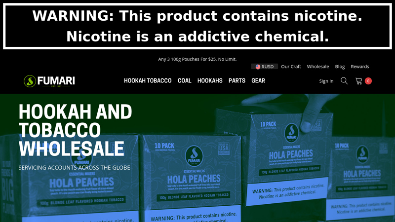 Hookah And Tobacco Wholesale