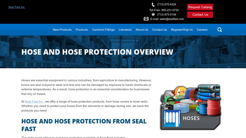 HOSE And HOSE PROTECTION OVERVIEW