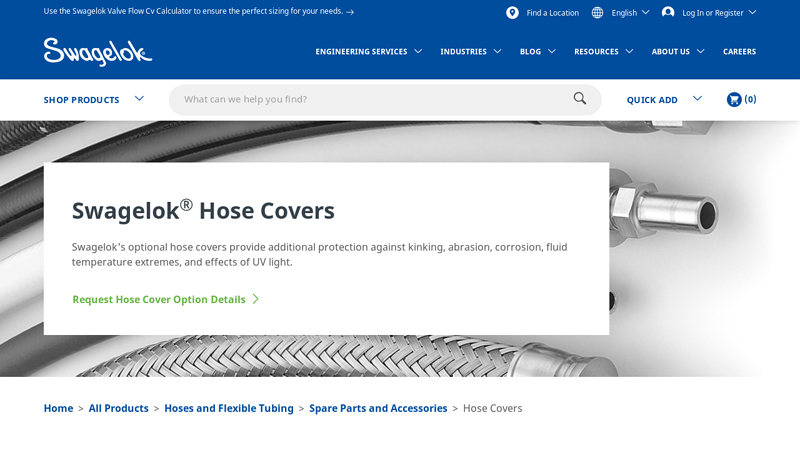 Hose Covers: Spare Parts and Accessories