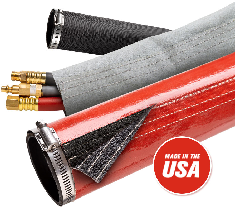 Hose sleeves, guards, and clamps