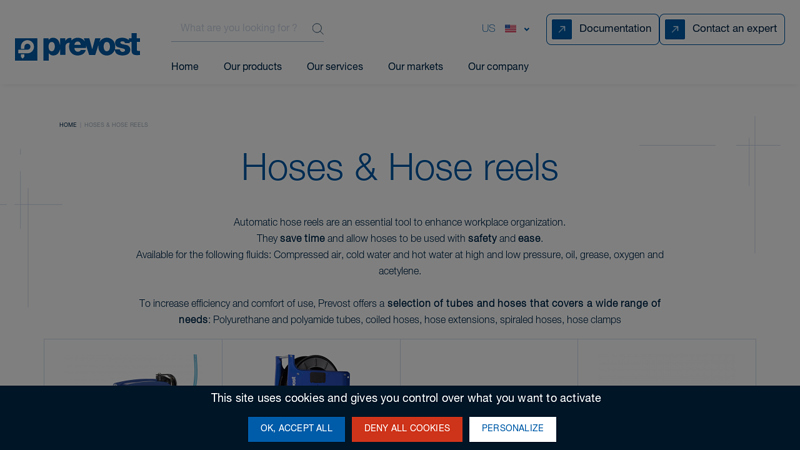 Hoses & Hose reels