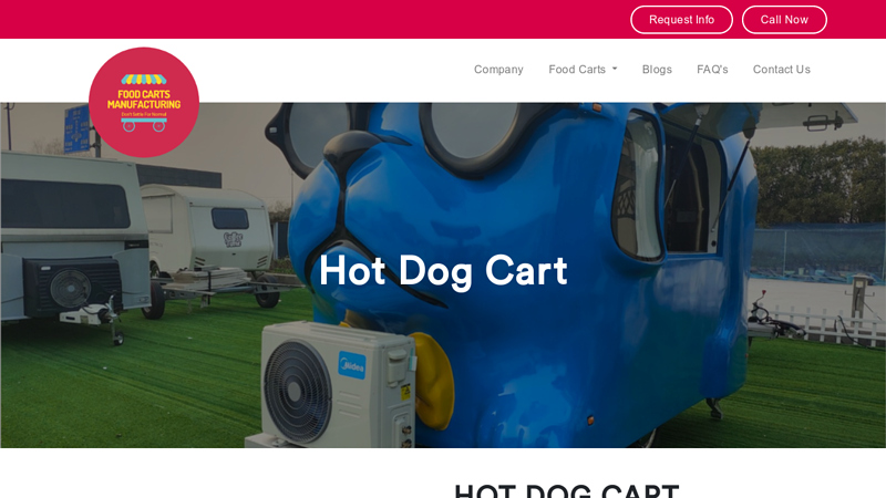 Hot Dog Cart – foodcartmanufacturing