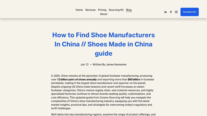 How to Find Shoe Manufacturers In China // Shoes Made in China ...