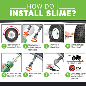 How to Install Slime Tire Sealant