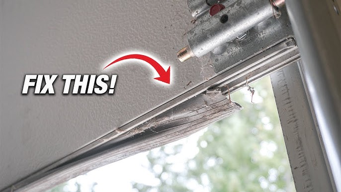 How to Replace a Garage Door Seal