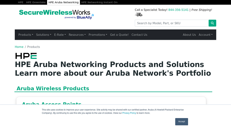 HPE Aruba Networking Products and Solutions