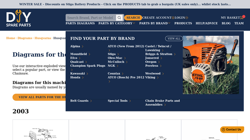 Husqvarna 372XP Chainsaw