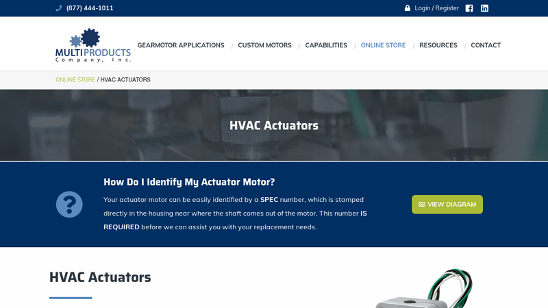 HVAC Actuator