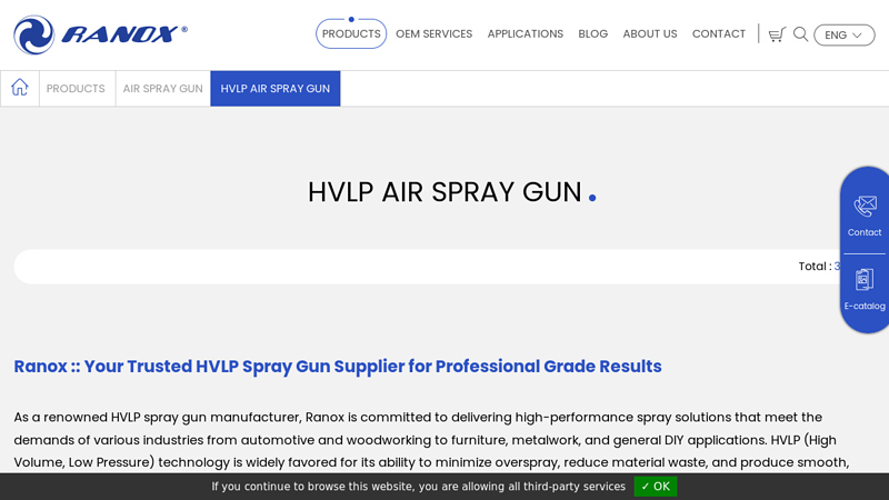 hvlp air spray gun