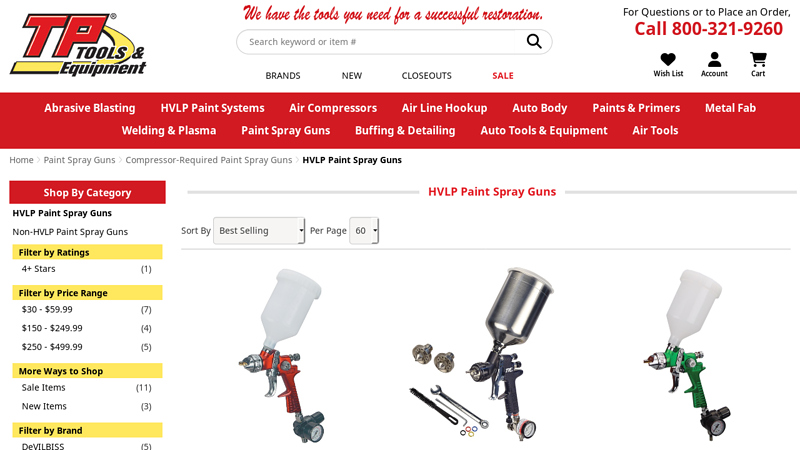 HVLP Paint Spray Guns for Paint Spray Guns