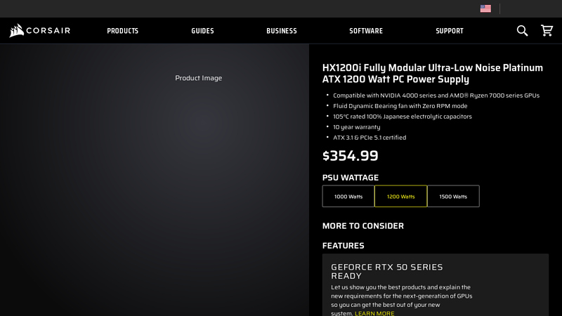 HX1200i Fully Modular Ultra