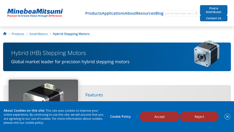 Hybrid Stepping Motors