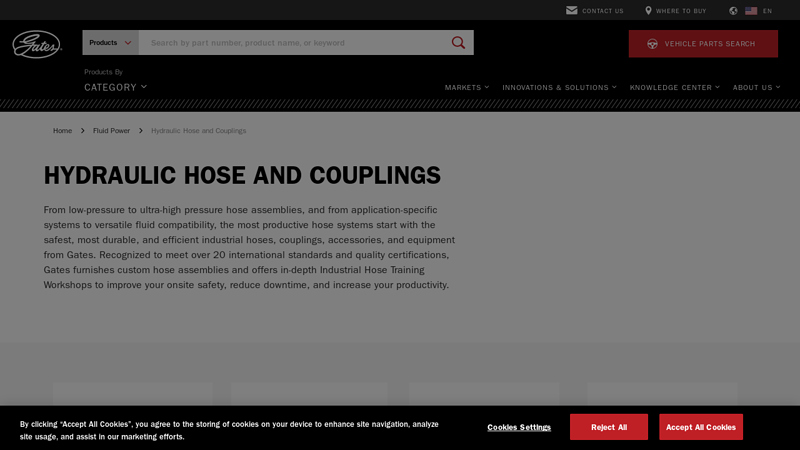 Hydraulic Hose and Couplings
