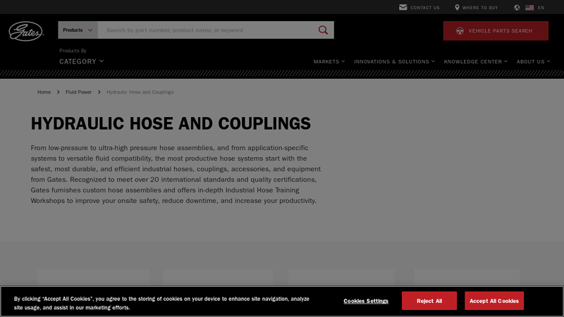 Hydraulic Hose and Couplings
