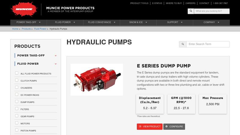 Hydraulic Pumps