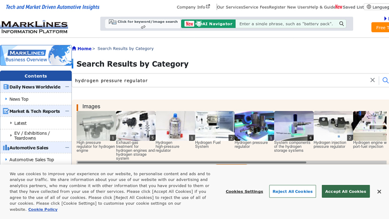 hydrogen pressure regulator : Search Results by Category