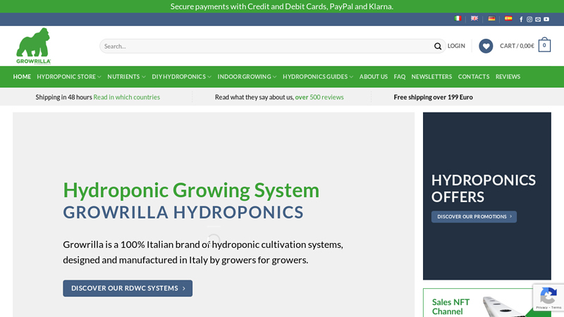 Hydroponic Growing Systems