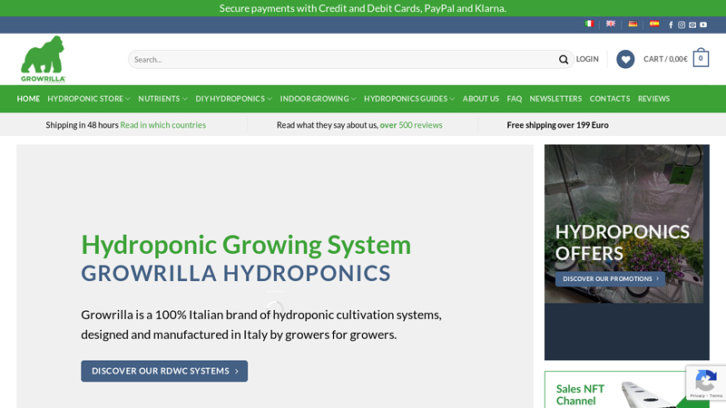 Hydroponic Growing Systems