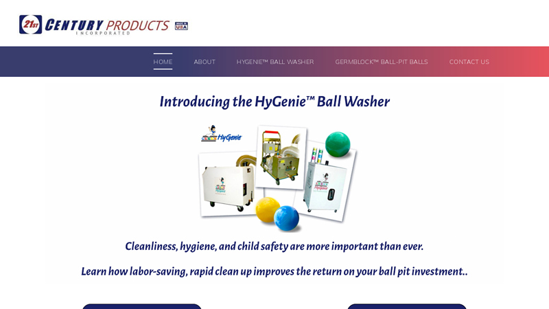 HyGenie™ Ball Washer