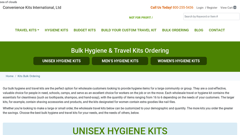 Hygiene Travel Kits Ordering in Bulk