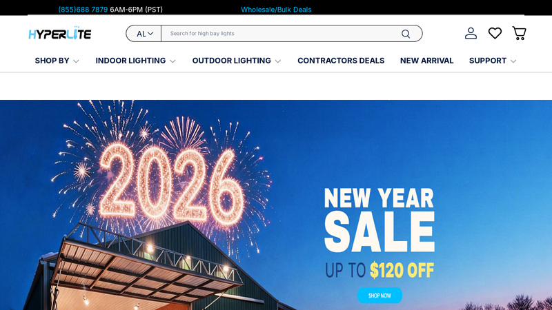 Hyperlite LED Garage Lights