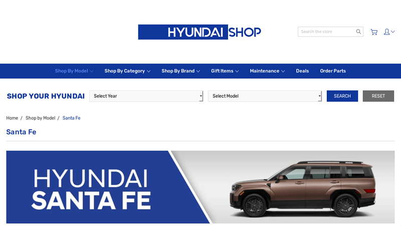 Hyundai Santa Fe/Santa Fe Sport Accessories and Parts
