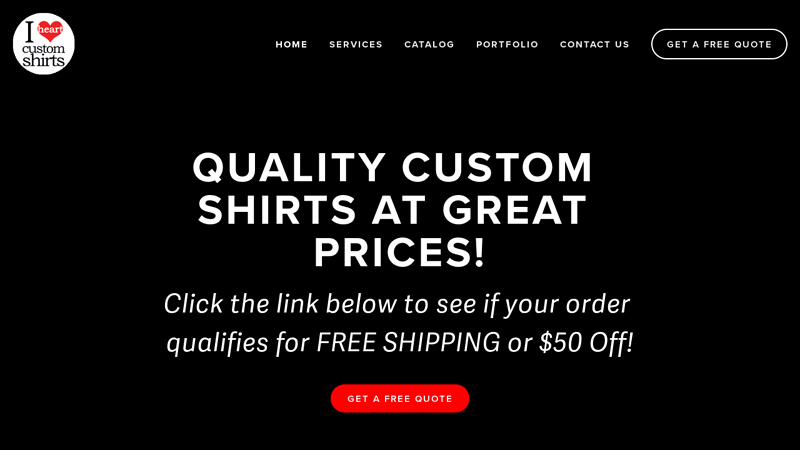 I heart Custom Shirts custom t-shirts