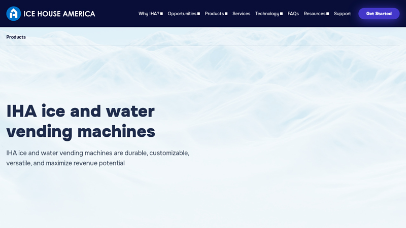 Ice & Water Vending Machines for Sale