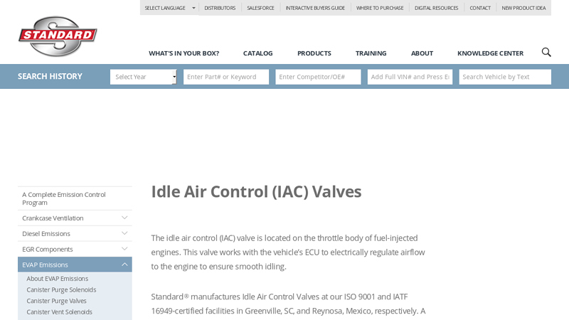 Idle Air Control (IAC) Valve