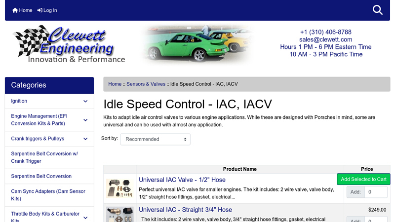 Idle Speed Control