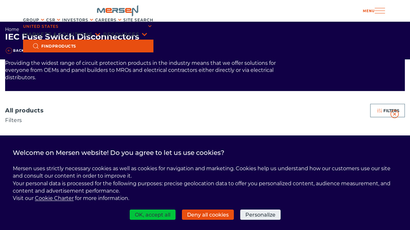 IEC Fuse Switch Disconnectors