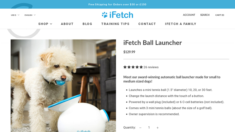 iFetch Ball Launcher
