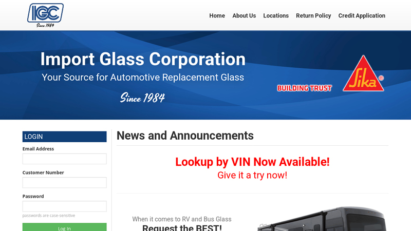 Import Glass Corporation