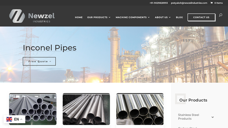 Inconel Pipes Manufacturer