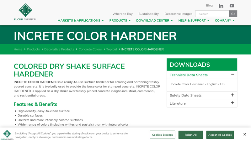 Increte Color Hardener