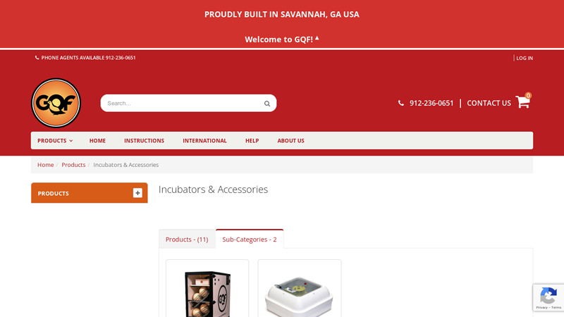 Incubators & Accessories