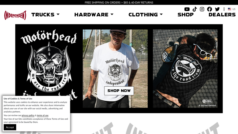 Independent Skateboard Trucks Since 1978