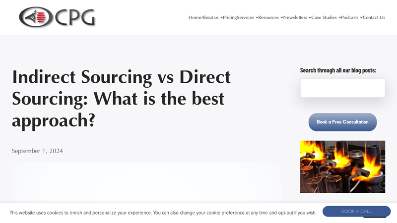 Indirect Sourcing vs Direct Sourcing